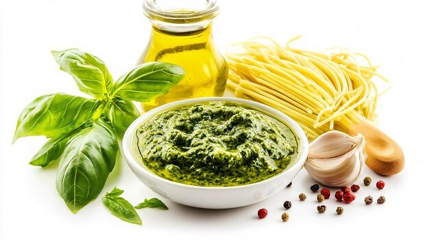 Aceite de Oliva Saborizado Pesto (casero)